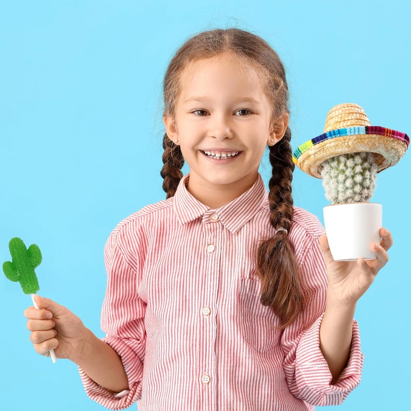 SNACKTERY Cactus Lollipops - Green Apple Flavor - Image 3